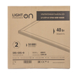 Панель ультратонкая светодиодная LightPhenomenON LT-UTP-01-IP40-40W-4000К - Светильники - Для общественных зданий - . Магазин оборудования для автономного и резервного электропитания Ekosolar.ru в Можайске