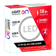 Светильник LightPhenomenON Downlight LT-TP-DL-04-18W-6500K накладной круглый Ф170 LED - Светильники - Светильники DOWNLIGHT - . Магазин оборудования для автономного и резервного электропитания Ekosolar.ru в Можайске